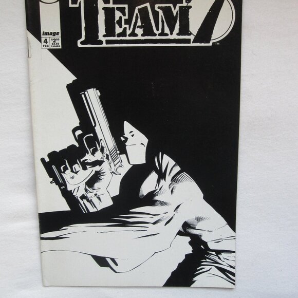 1995 Image Comic Book: Team 7 #4 - Picture 2 of 2